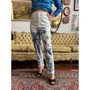 Madewell Acid Washed Crop Denim Jeans Size 26"